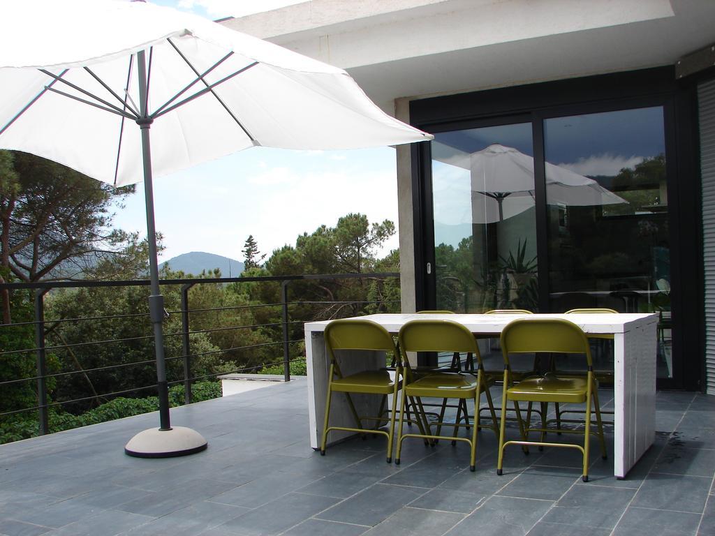 Casa Ceca De La Playa Y Barcelona, Con Piscina Climatizada Y Jacuzzi Villa Vallromanes Bilik gambar